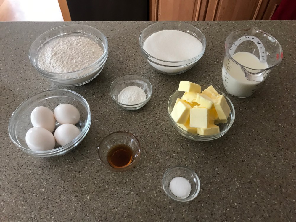 cake ingredients!
