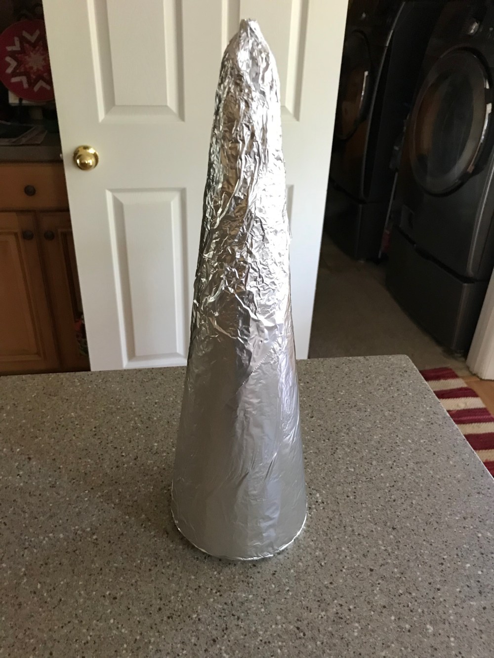 foil covered cone!