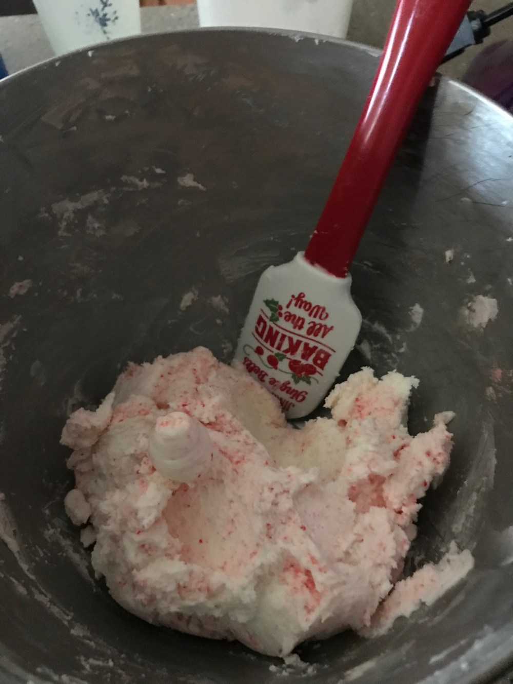 candy cane buttercream!