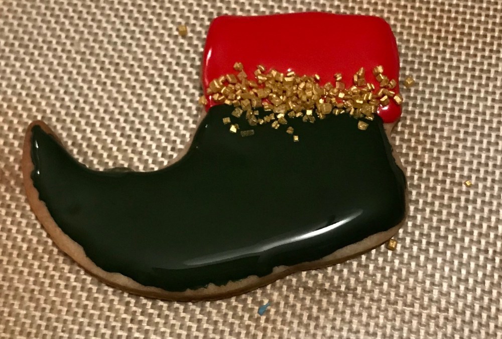 elf shoe!