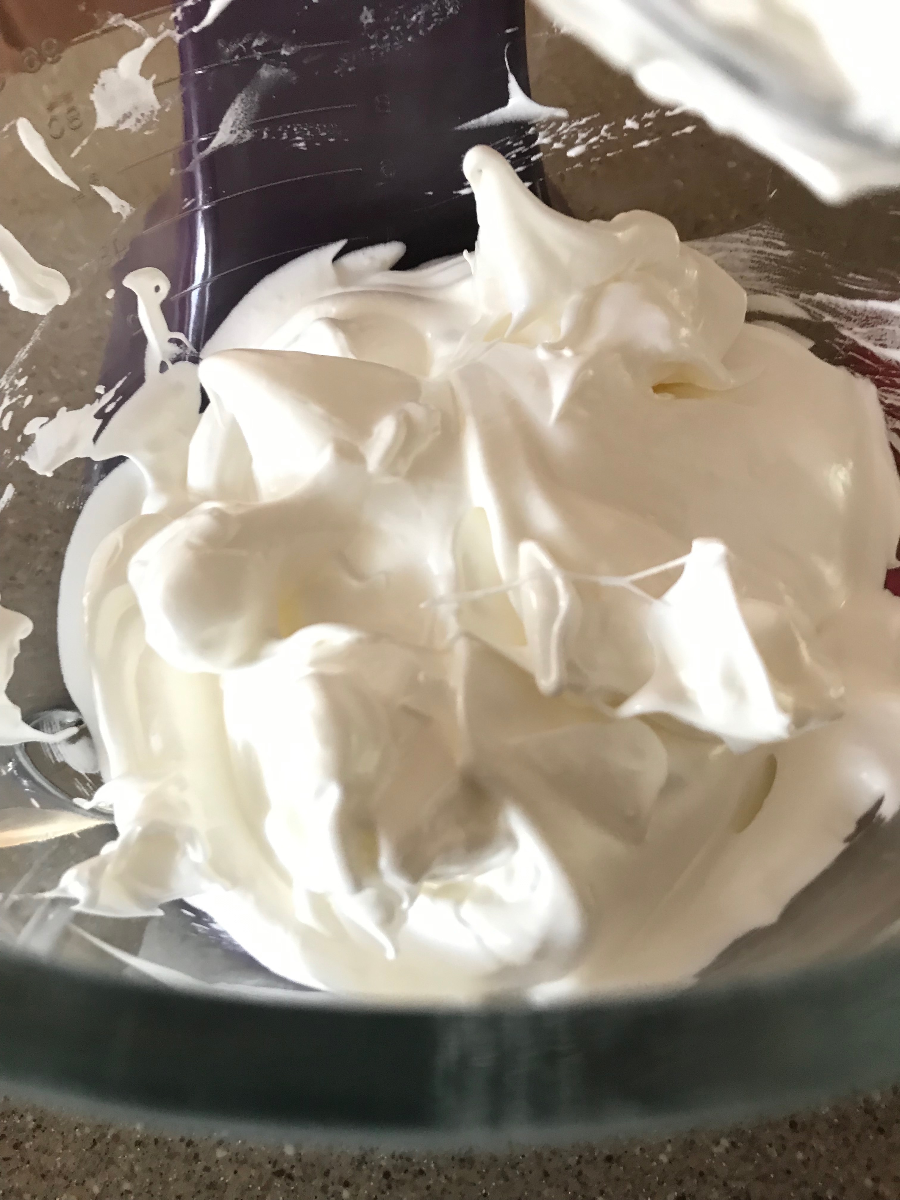 finished meringue!