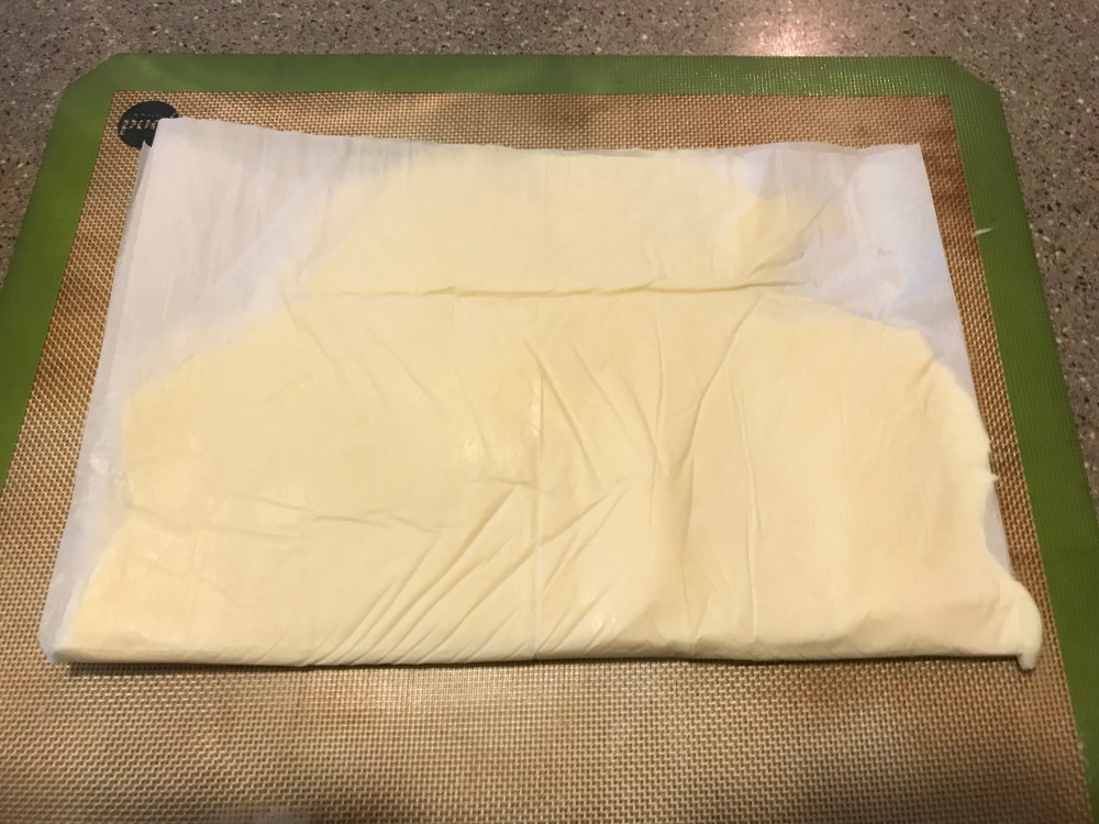 prepping the butter!